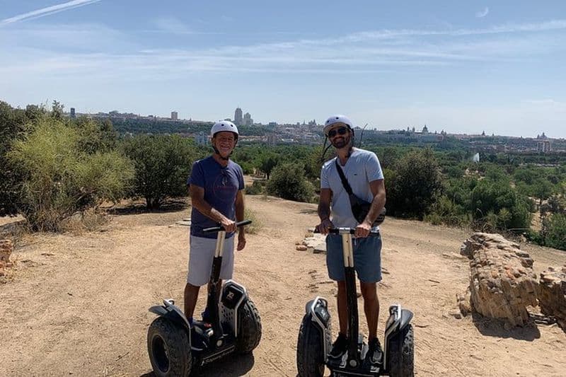 Visite de Madrid en Segway : Visite de 2 heures de la Casa de Campo hors piste