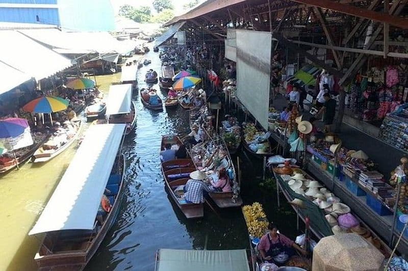 Expérience du marché flottant: Damnoen Saduak Tour + Paddle Boat