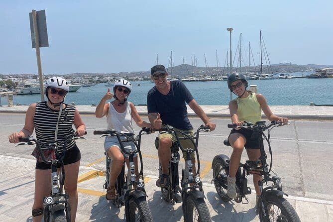 Balade en vélo électrique sur l'île de Milos