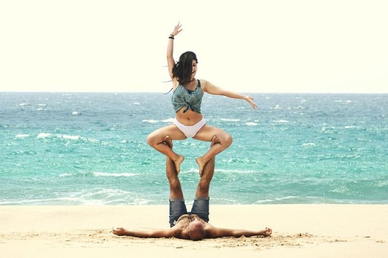 Cours de yoga Acroyoga Tenerife Partner