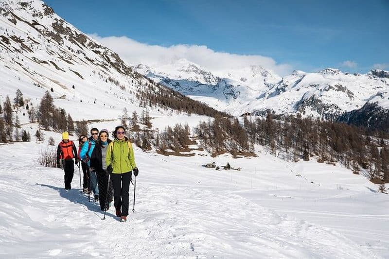Photo-randonnée privée d'une journée avec un expert sur les traces du mont Rose