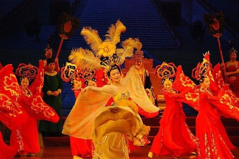 Vie nocturne de Xi'an: spectacle de musique et de danse de la dynastie Tang