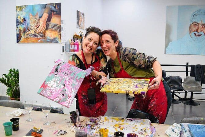 Art & Vin, Expérience de Peinture sur Vin à Barcelone