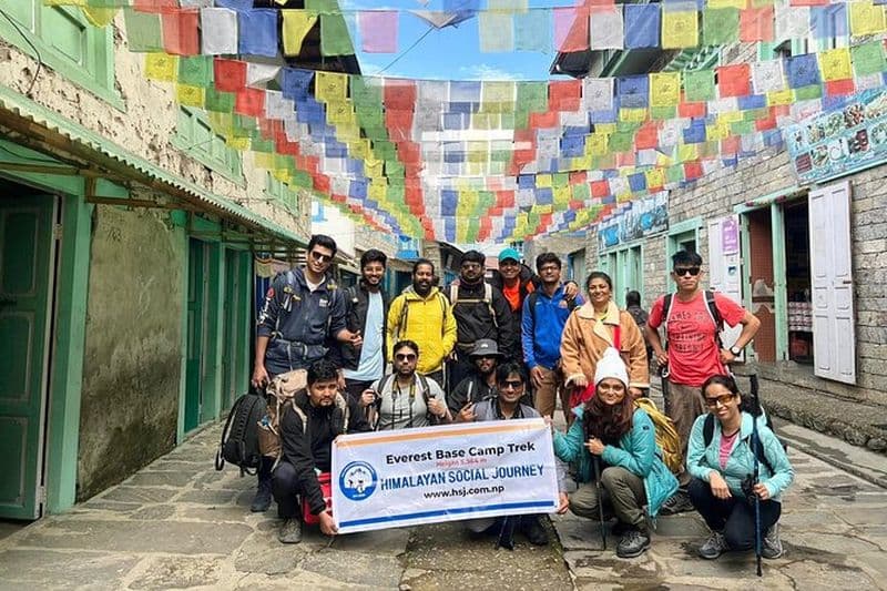 12 jours de randonnée au camp de base de l'Everest