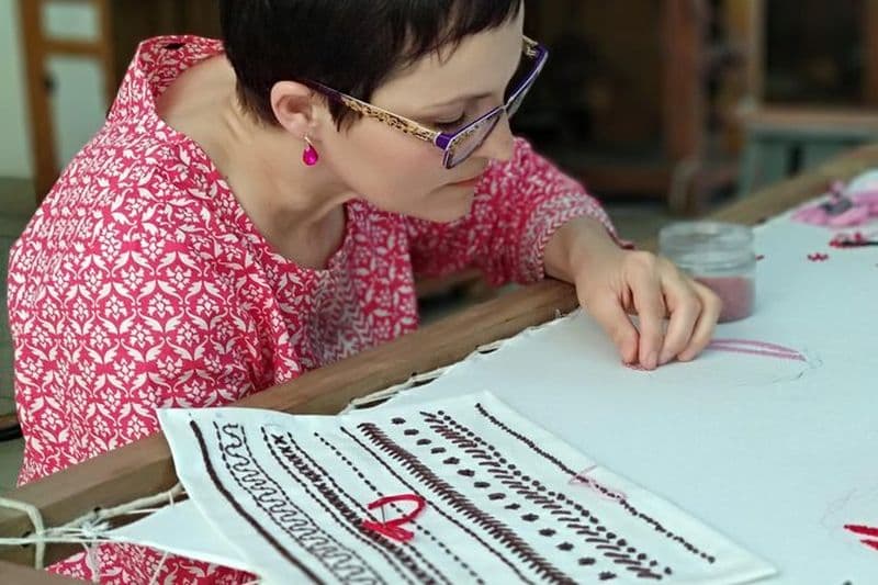 Atelier pratique de broderie