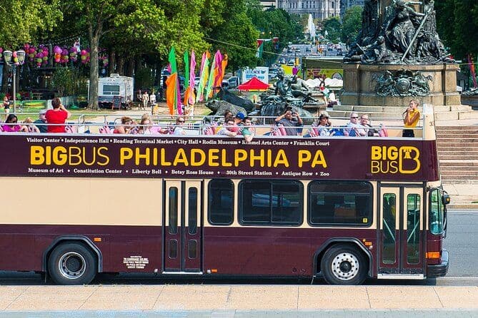 Visite en bus à impériale à arrêts multiples de Philadelphie