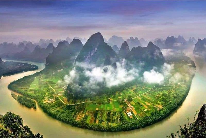 Visite privée de 3 jours au départ de Xi'an en avion: Guilin, rizière de Longji et Yangshuo