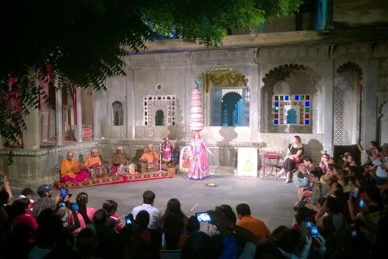 Visite de spectacle de danse à Udaipur