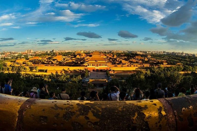 Cité interdite Vue d'oiseaux sur le parc Jingshan et visite privée à pied des hutongs