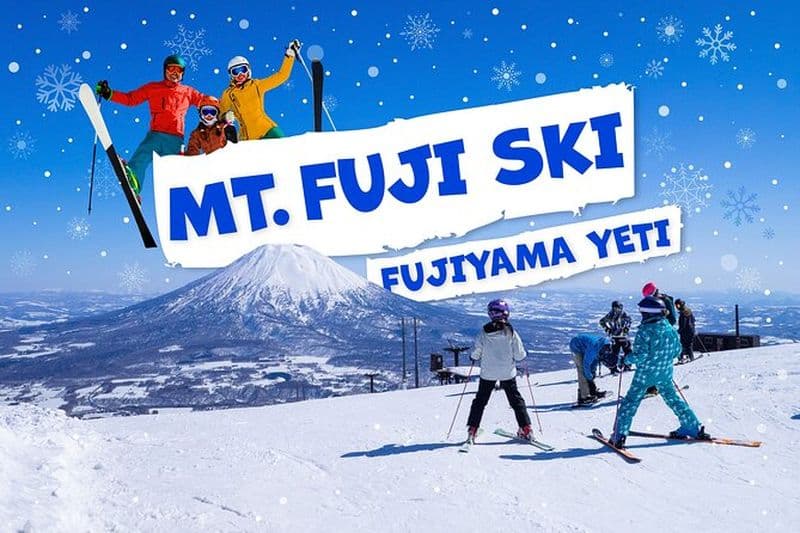 Excursion d'une journée de ski d'hiver à Fujiyama Snow Resort au départ de Tokyo Japon