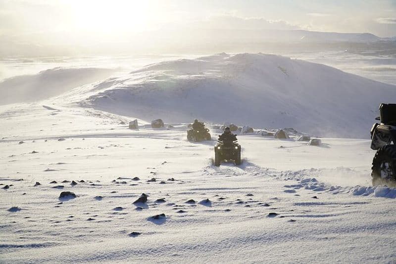 Aventure d'une journée complète en VTT et Sky Lagoon à Reykjavik