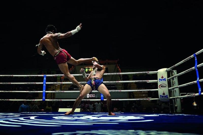 Billet Muay Thai Match Thapae Boxing Stadium Chiang Mai
