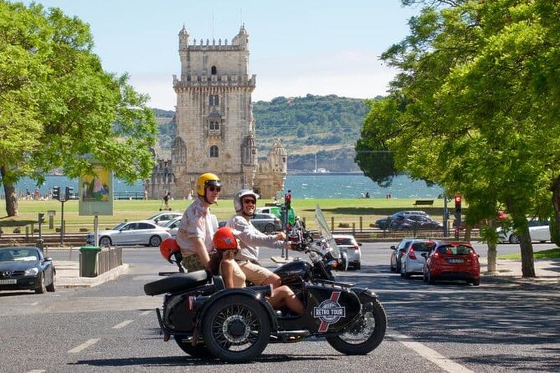 Billet Lisbon : Belem Motorcycle Side-car Tour