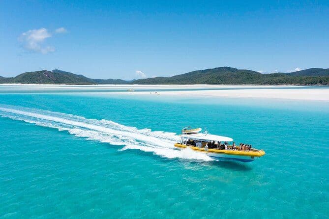 Croisière d'une journée à Whitsundays : Whitehaven Beach & Hill Inlet