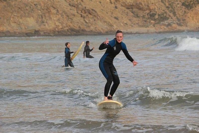 Cours de surf de 2 heures pour débutants