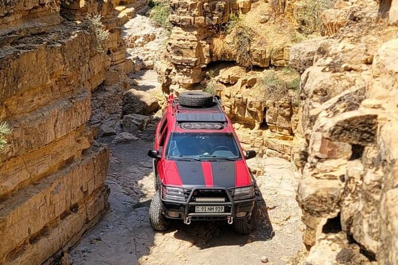 Excursion hors route vers Angels Canyon, le temple Garni et le réservoir Azat