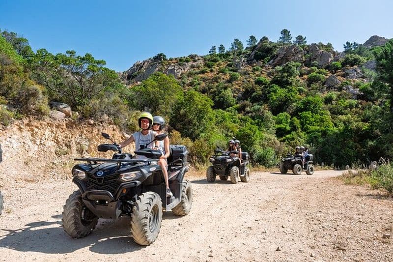 Quad Tour San Teodoro : Piscines naturelles et apéritif sarde