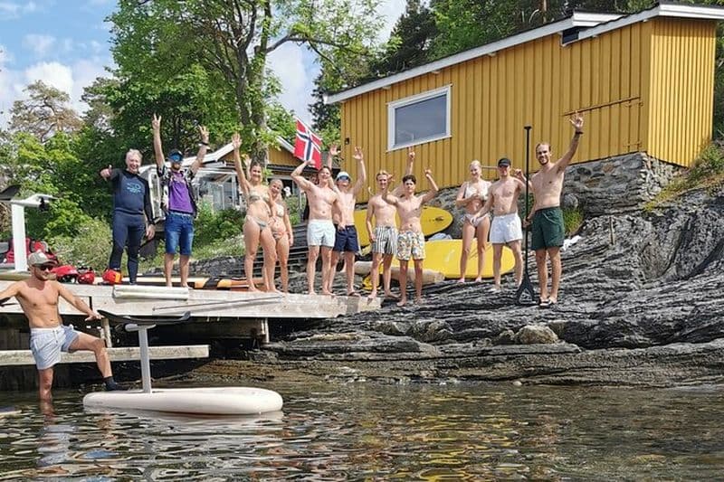 Oslo Stand up Paddleboard Location avec briefing de sécurité