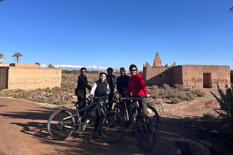 Visite Guidée de la Palmerie de Skoura en VTT électrique