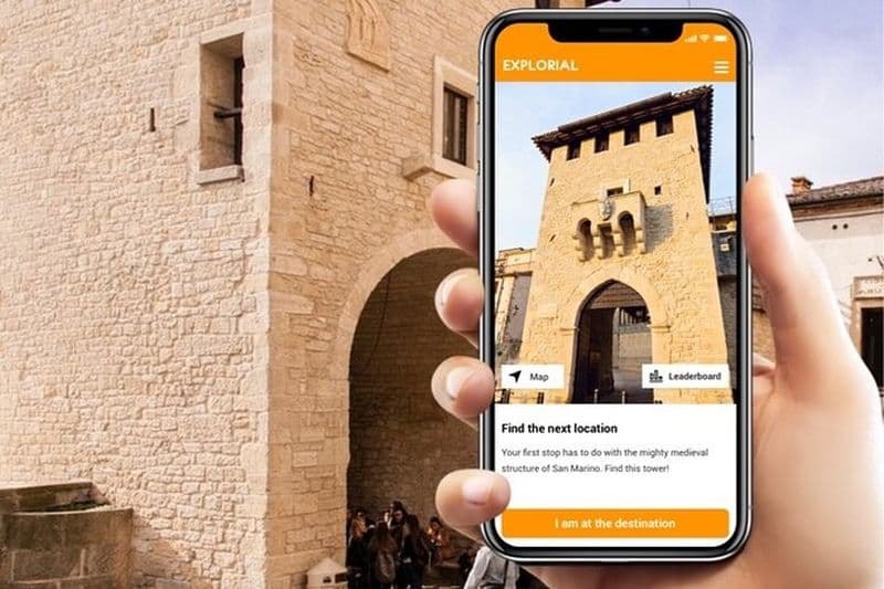 Visite libre de la chasse au trésor et des sites touristiques de Saint-Marin