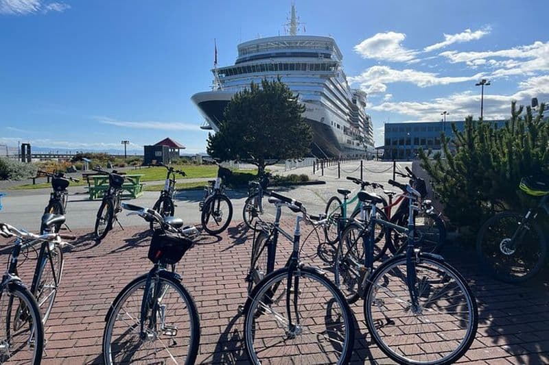 Victoria City Highlights Visite à vélo pour les clients de croisière