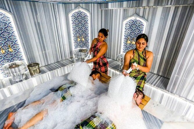 Expérience de bain turc Bodrum avec transfert à l'hôtel ou au port de croisière