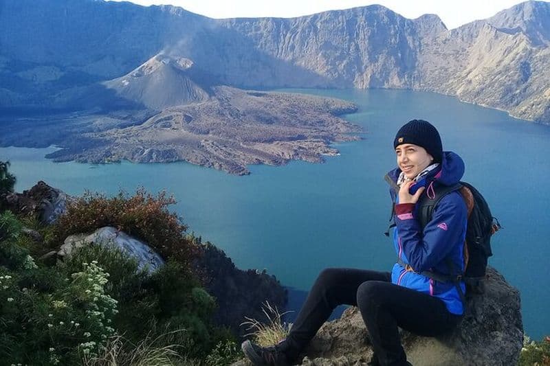 Billet Mont Rinjani 2 jours et 1 nuit jusqu'au bord du cratère Senaru