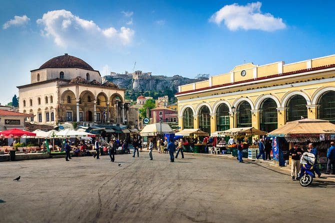 Visite privée à pied de 3 heures de Plaka et Monastiraki avec un guide officiel