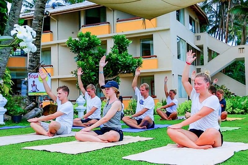 Séance spéciale de yoga à Insight Resort - Ahangama