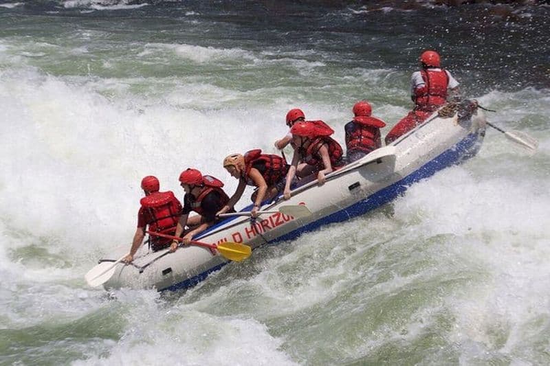 Rafting en eaux vives au Zimbabwe