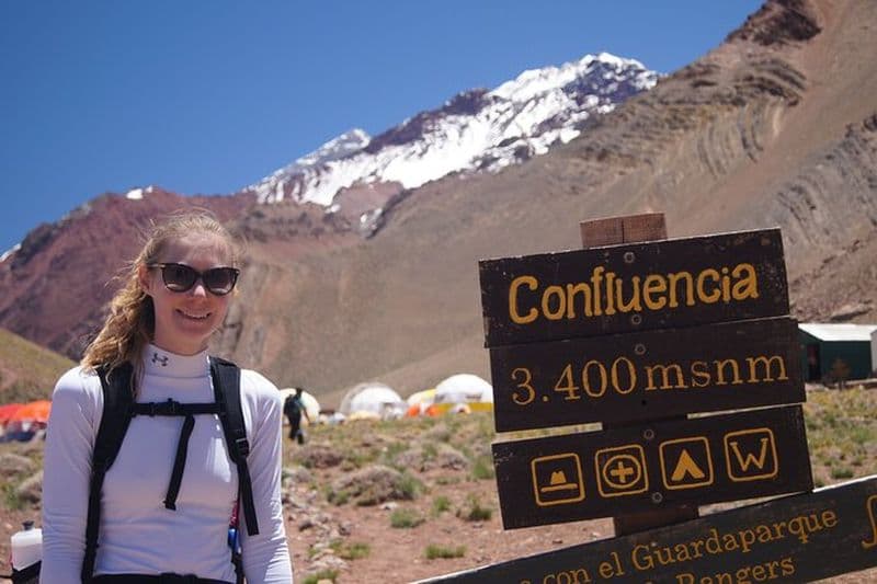 Trekking à Confluencia, premier camp de base de l'Aconcagua
