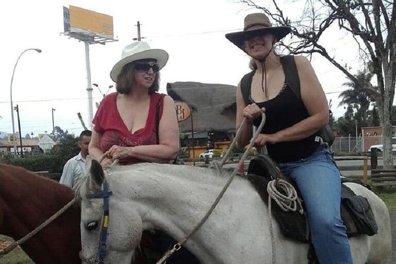 Balades à cheval amusantes près de Bogota