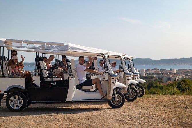 Visite guidée panoramique de Zadar Eco Tuk Tuk