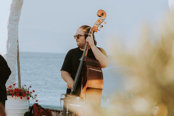 Jazz au cœur de Corfou | Séances en bord de mer dans la marina