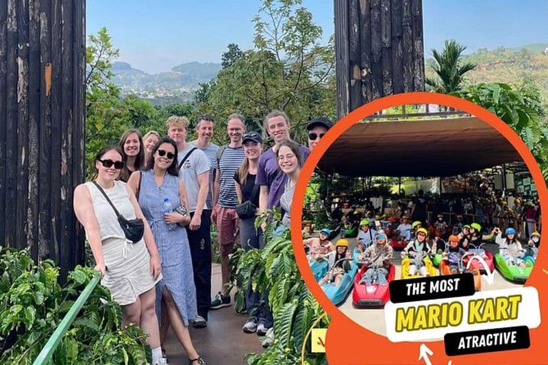 Sites touristiques de Dalat - Cascade et Mario Kart