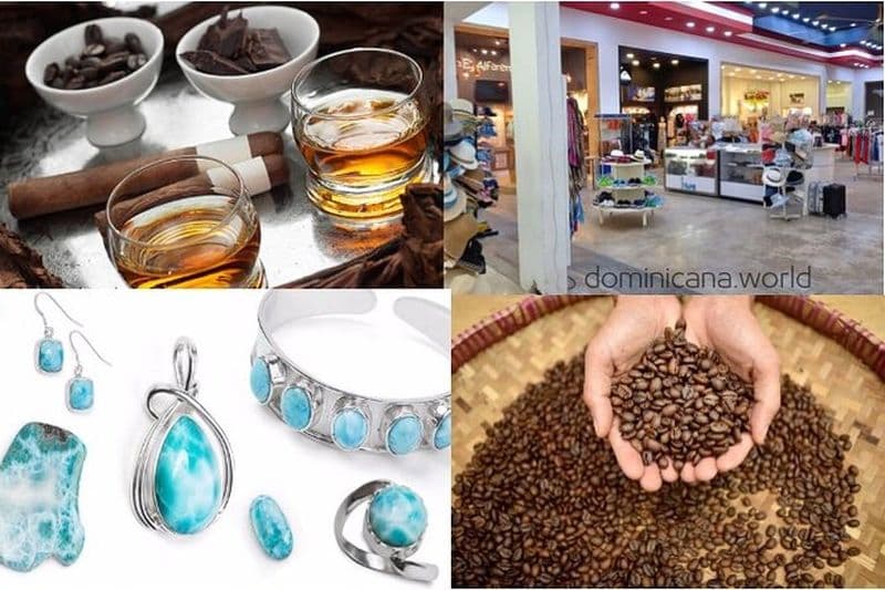 Shopping tour Punta Cana rhum cigares café larimar chocolat souvenirs mamajuan