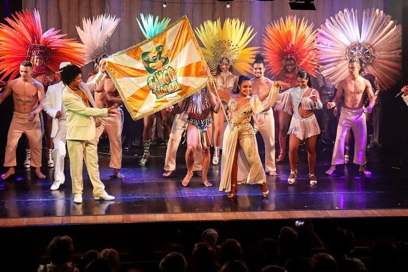 Billet Ginga Tropical : samba brésilienne et spectacle folklorique