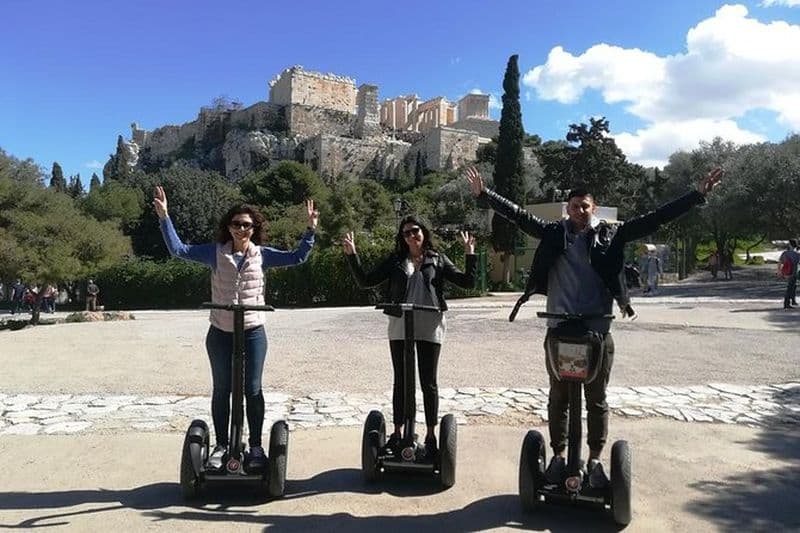 Visite d'Athènes antique en Segway