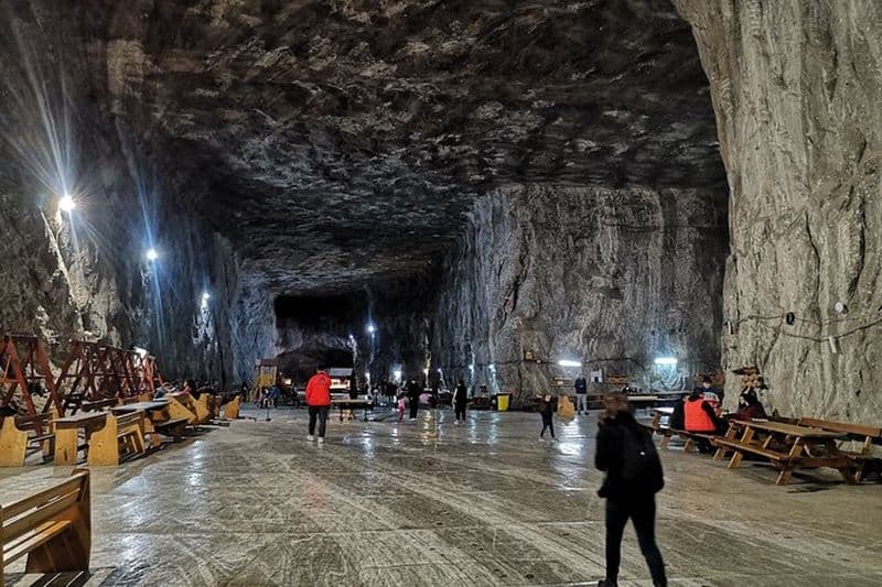 Excursion d'une journée à la mine de sel de Praid avec dégustation de fromage incluse