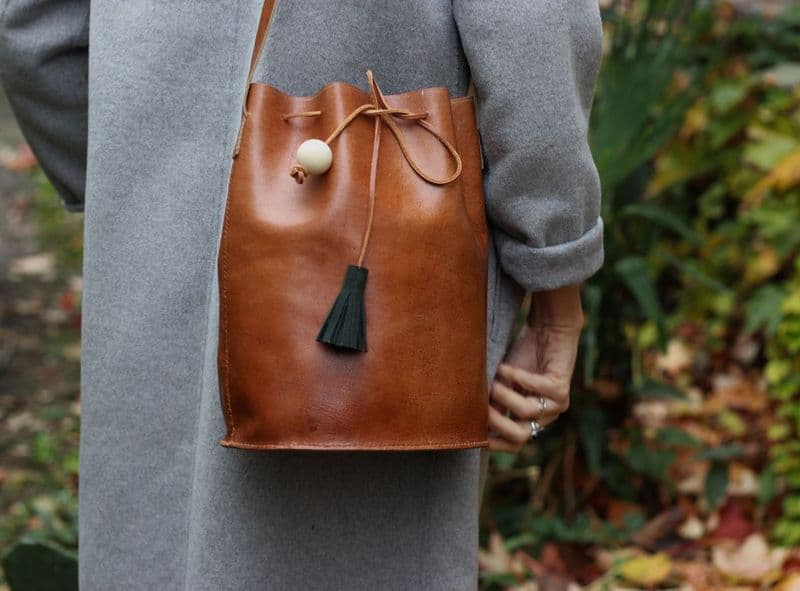 Fabriquez votre sac bourse en cuir