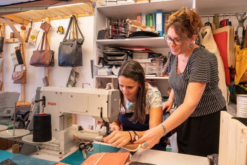 Cousez votre sac en bandoulière en cuir