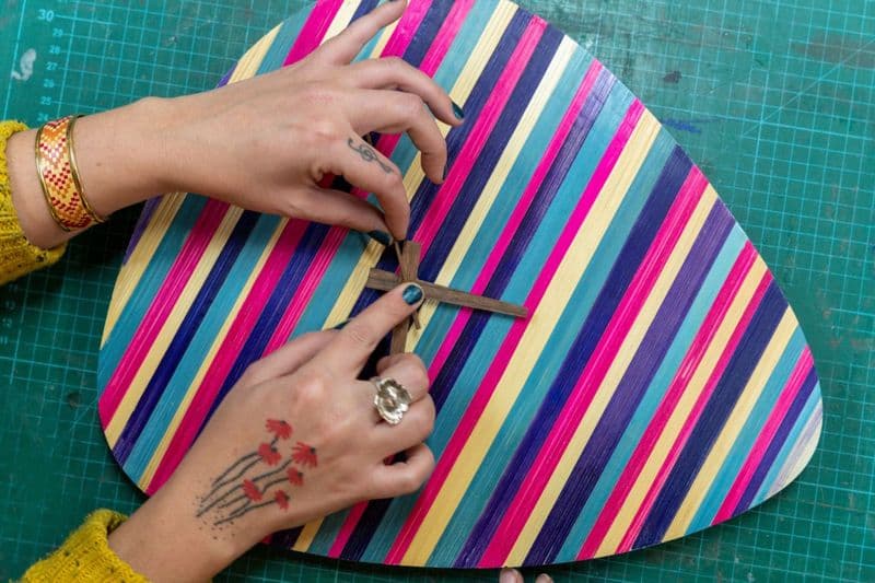 Billet Réalisez votre horloge en marqueterie de paille