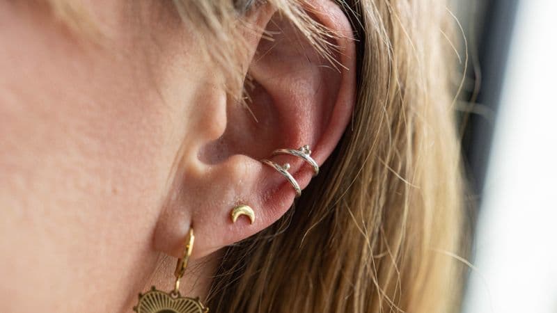Billet Atelier - Réalisez votre duo d'ear cuff perlé en argent