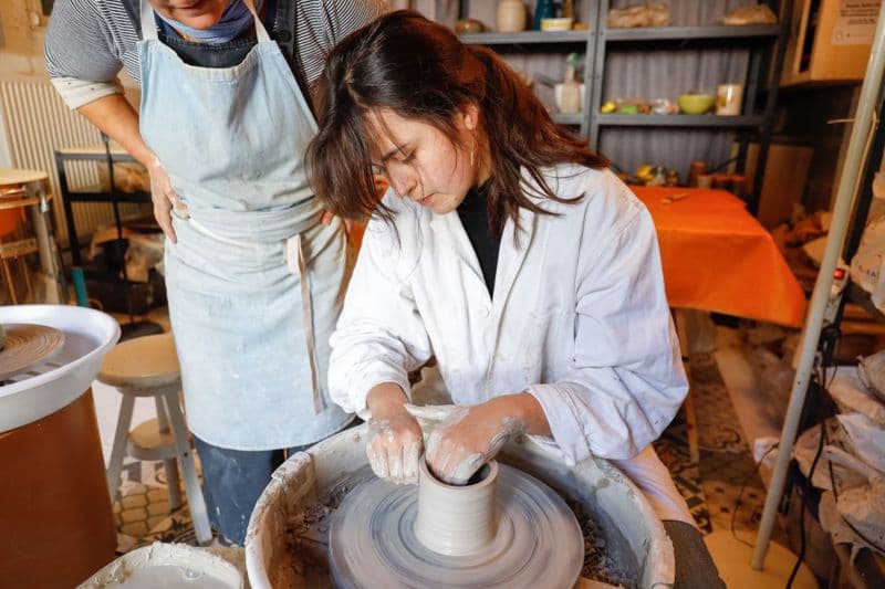 Tournez vos deux pièces en céramique