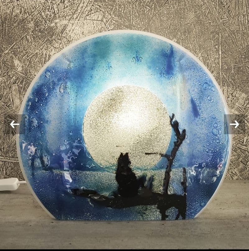 Billet Atelier - Réalisez votre luminaire en verre fusing