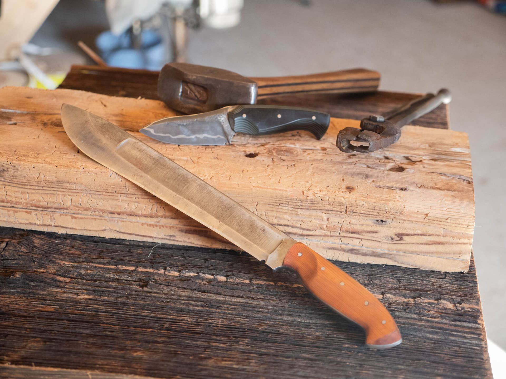 Billet Dessinez et forgez votre couteau XXL