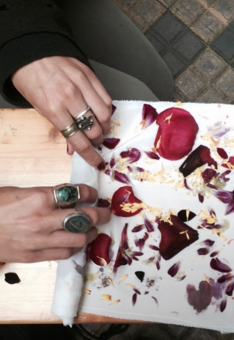 Billet Atelier - Initiez-vous au bundle dyeing sur soie