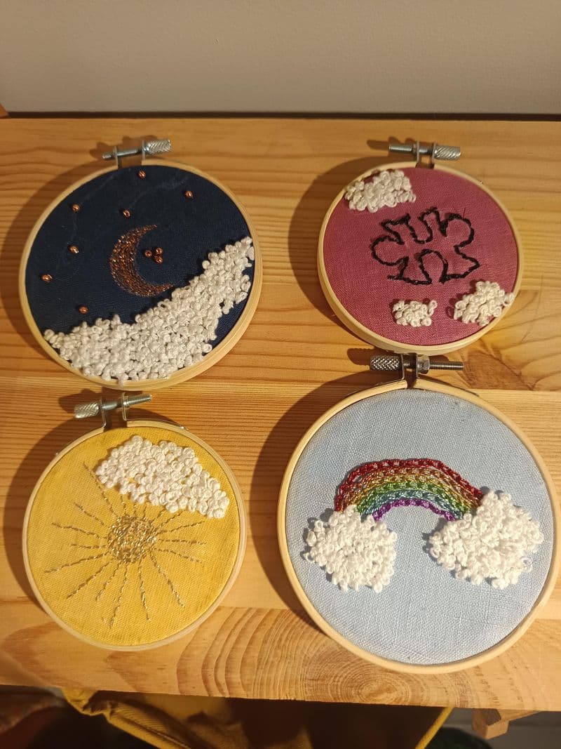 Réalisez votre broderie inspirée du ciel