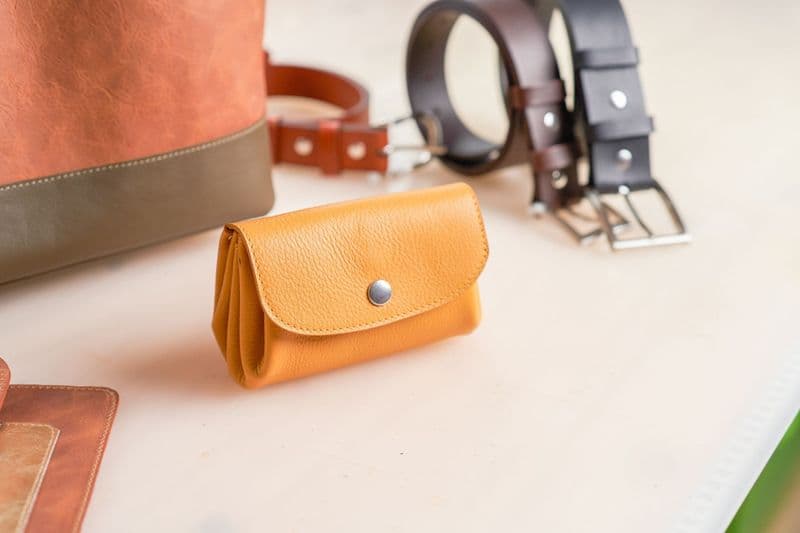 Fabriquez votre porte-monnaie en cuir