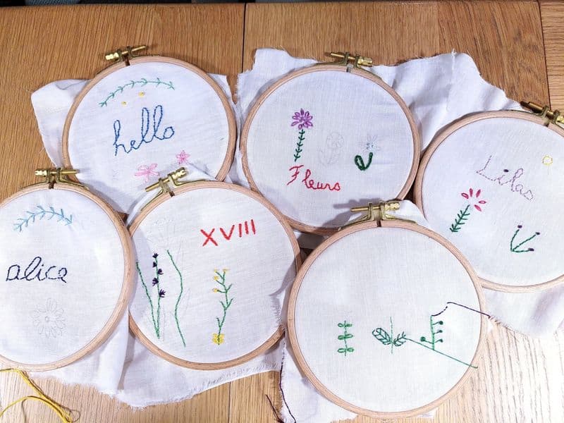 Réalisez votre broderie